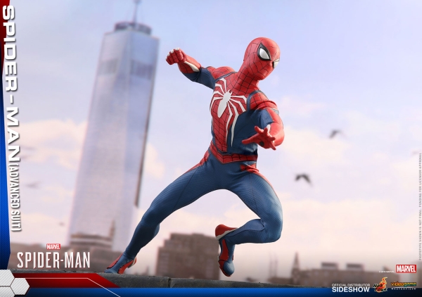 Marvel's Spider-Man Videogame Masterpiece Actionfigur 1/6 Spider-Man Advanced Suit 30 cm