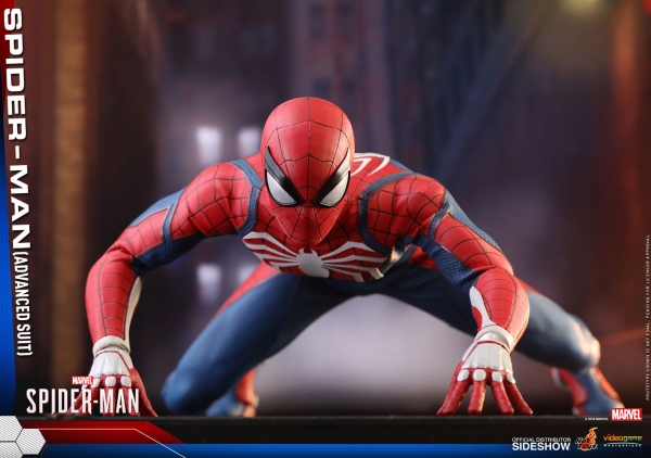 Marvel's Spider-Man Videogame Masterpiece Actionfigur 1/6 Spider-Man Advanced Suit 30 cm