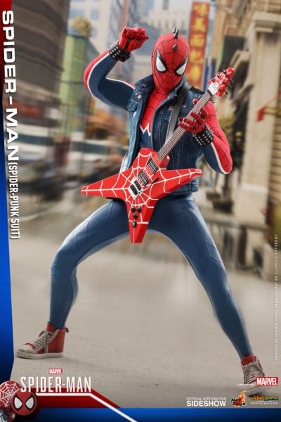 Marvel's Spider-Man Video Game Masterpiece Actionfigur 1/6 Spider-Punk 30 cm