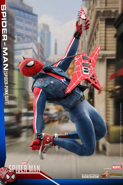 Marvel's Spider-Man Video Game Masterpiece Actionfigur 1/6 Spider-Punk 30 cm