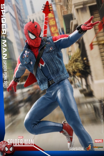 Marvel's Spider-Man Video Game Masterpiece Actionfigur 1/6 Spider-Punk 30 cm