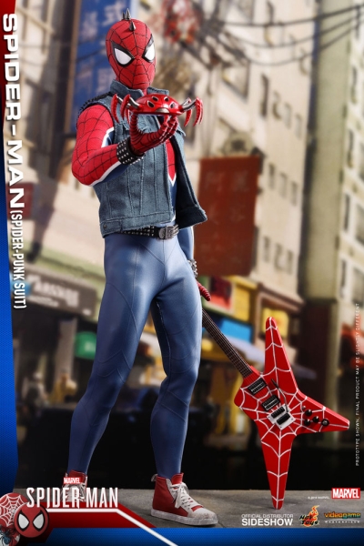 Marvel's Spider-Man Video Game Masterpiece Actionfigur 1/6 Spider-Punk 30 cm