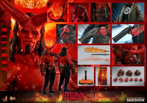 HOT TOYS | Hellboy 2019 Movie :  Hellboy 1:6 Scale Figur