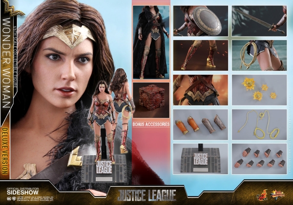 Justice League Movie Masterpiece Actionfigur 1/6 Wonder Woman Deluxe Version 29 cm