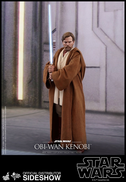 Star Wars Episode III Movie Masterpiece Actionfigur 1/6 Obi-Wan Kenobi 30 cm