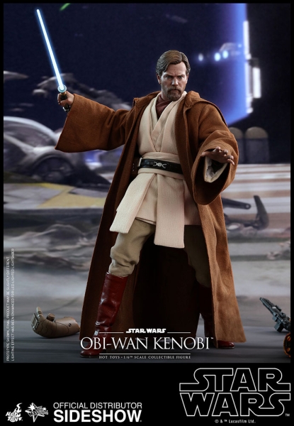 Star Wars Episode III Movie Masterpiece Actionfigur 1/6 Obi-Wan Kenobi 30 cm