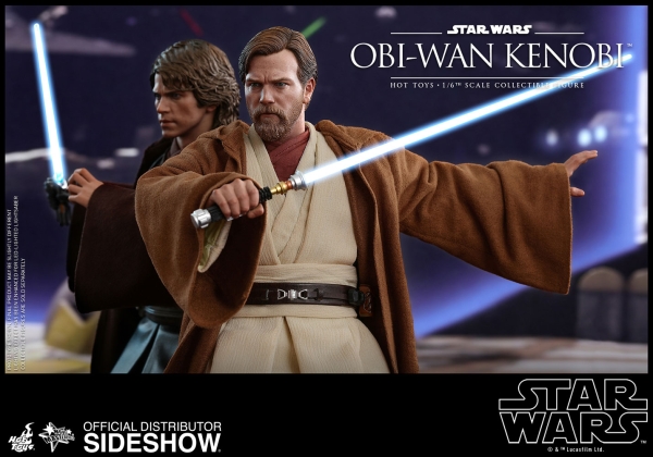 Star Wars Episode III Movie Masterpiece Actionfigur 1/6 Obi-Wan Kenobi 30 cm