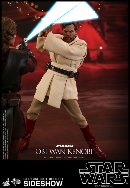 Star Wars Episode III Movie Masterpiece Actionfigur 1/6 Obi-Wan Kenobi 30 cm