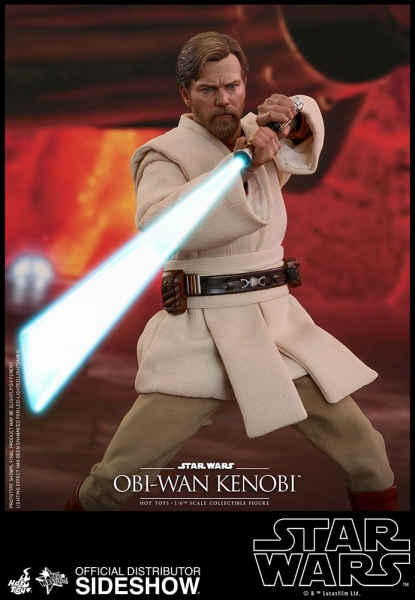 Star Wars Episode III Movie Masterpiece Actionfigur 1/6 Obi-Wan Kenobi 30 cm