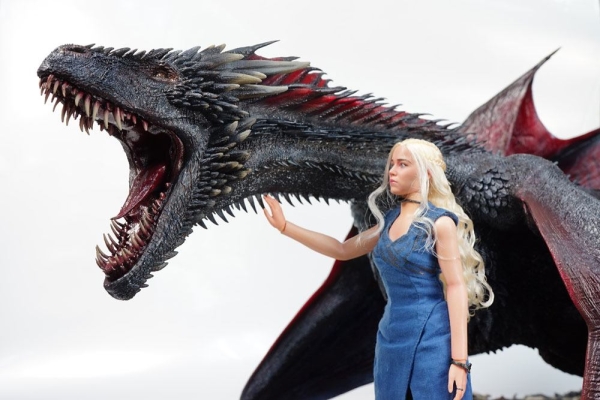 Game of Thrones Statue 1/6 Drogon 59 x 45 x 88 cm | THREEZERO