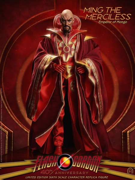 Flash Gordon Actionfigur 1/6 Ming the Merciless Limited Edition 31 cm | BIG CHIEF STUDIOS LTD.