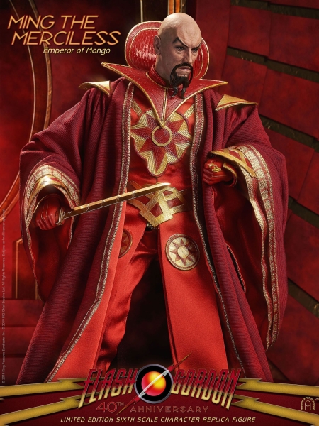 Flash Gordon Actionfigur 1/6 Ming the Merciless Limited Edition 31 cm | BIG CHIEF STUDIOS LTD.