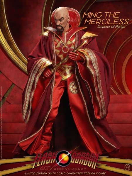 Flash Gordon Actionfigur 1/6 Ming the Merciless Limited Edition 31 cm | BIG CHIEF STUDIOS LTD.