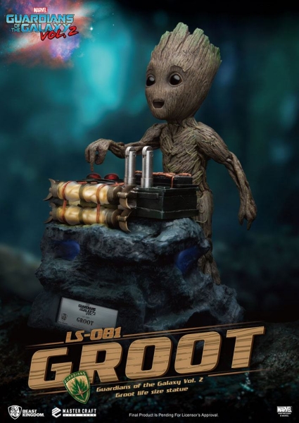 Guardians of the Galaxy 2 Life-Size Statue Baby Groot 32 cm