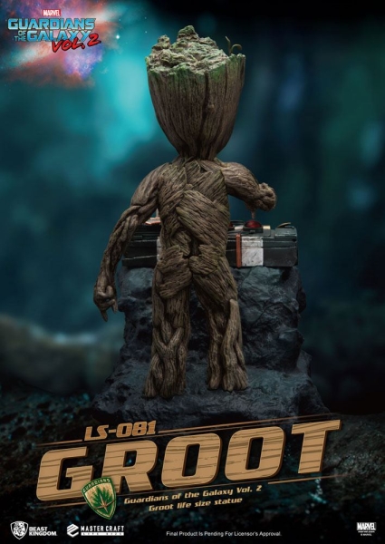 Guardians of the Galaxy 2 Life-Size Statue Baby Groot 32 cm