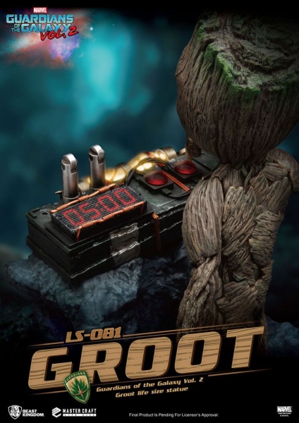 Guardians of the Galaxy 2 Life-Size Statue Baby Groot 32 cm