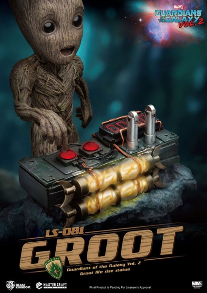 Guardians of the Galaxy 2 Life-Size Statue Baby Groot 32 cm