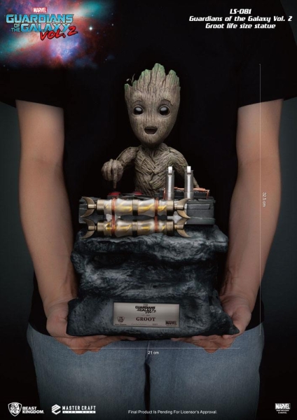 Guardians of the Galaxy 2 Life-Size Statue Baby Groot 32 cm