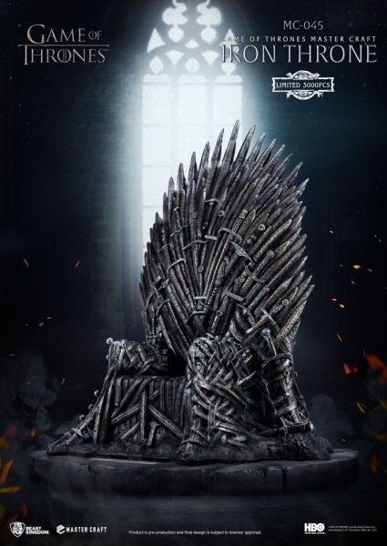 Game of Thrones - Master Craft Statue - Eiserner Thron