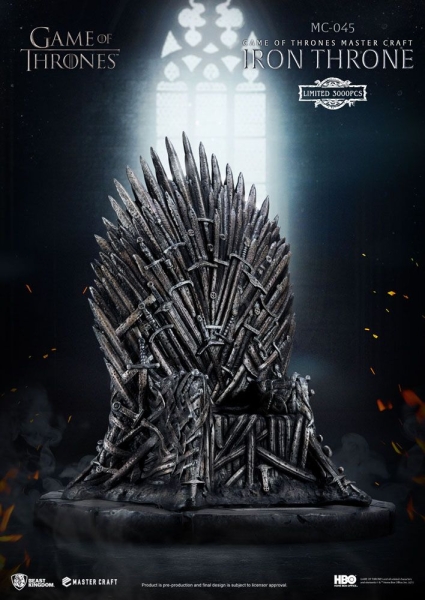 Game of Thrones - Master Craft Statue - Eiserner Thron