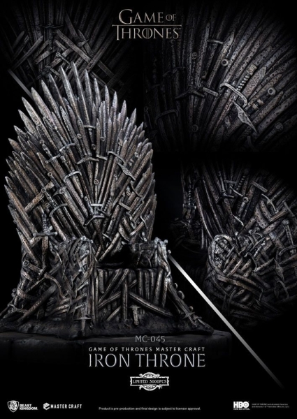 Game of Thrones - Master Craft Statue - Eiserner Thron