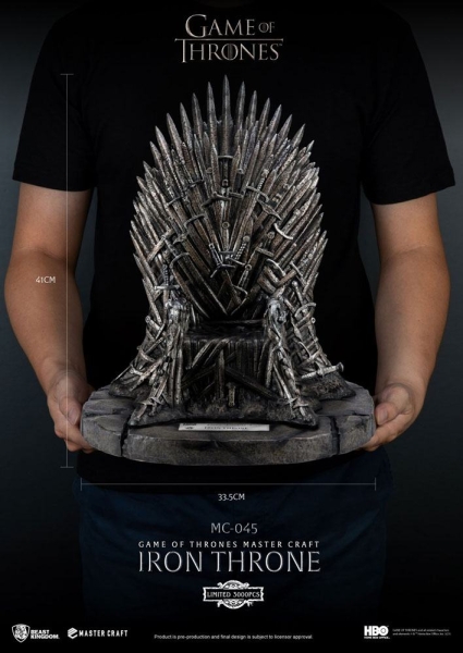 Game of Thrones - Master Craft Statue - Eiserner Thron