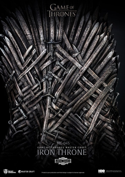 Game of Thrones - Master Craft Statue - Eiserner Thron