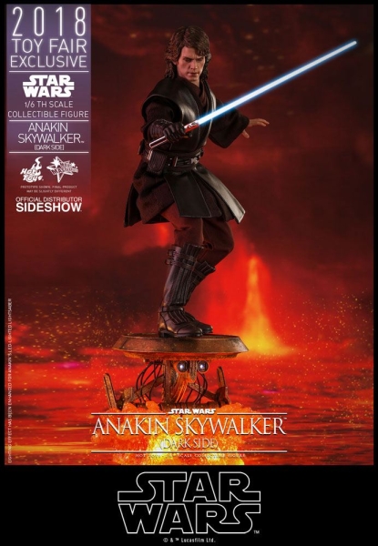 Star Wars Episode III MMS Actionfigur 1/6 Anakin Skywalker Dark Side 2018 Toy Fair Exclusive 31 cm