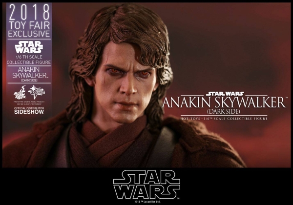 Star Wars Episode III MMS Actionfigur 1/6 Anakin Skywalker Dark Side 2018 Toy Fair Exclusive 31 cm