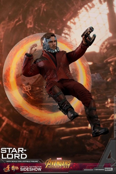 HOT TOYS | Avengers: Infinity War Movie Masterpiece Actionfigur 1/6 Star-Lord 31 cm