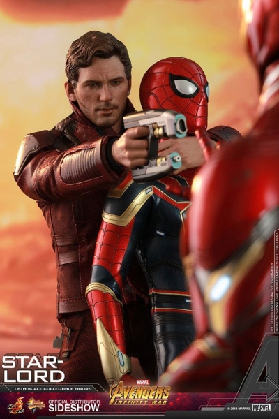 HOT TOYS | Avengers: Infinity War Movie Masterpiece Actionfigur 1/6 Star-Lord 31 cm