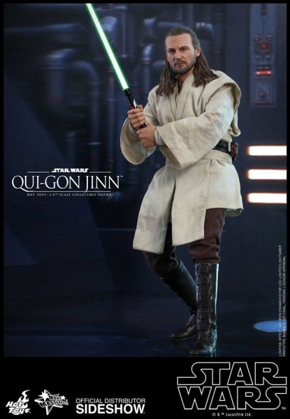 HOT TOYS | Star Wars Episode I Movie Masterpiece Actionfigur 1/6 Qui-Gon Jinn 32 cm