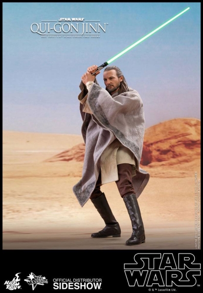 HOT TOYS | Star Wars Episode I Movie Masterpiece Actionfigur 1/6 Qui-Gon Jinn 32 cm