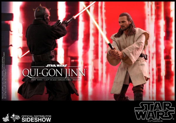 HOT TOYS | Star Wars Episode I Movie Masterpiece Actionfigur 1/6 Qui-Gon Jinn 32 cm