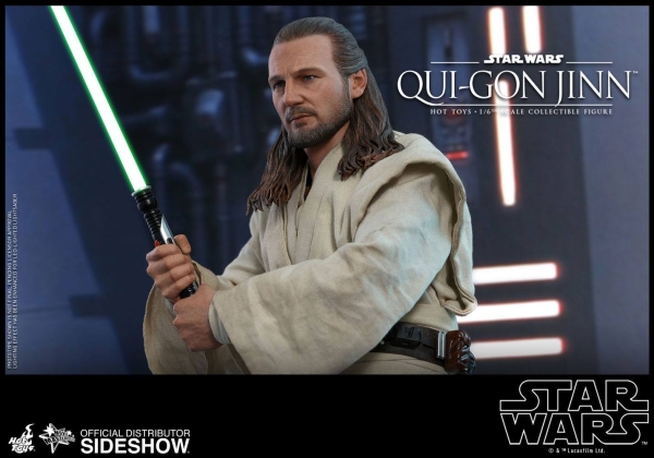 HOT TOYS | Star Wars Episode I Movie Masterpiece Actionfigur 1/6 Qui-Gon Jinn 32 cm