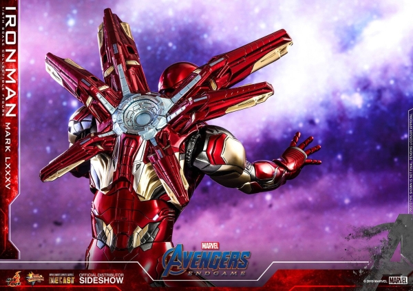 HOT TOYS | Avengers: Endgame Movie Masterpiece Series Diecast Actionfigur 1/6 Iron Man Mark LXXXV 32 cm