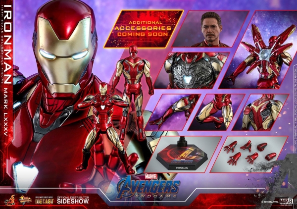 HOT TOYS | Avengers: Endgame Movie Masterpiece Series Diecast Actionfigur 1/6 Iron Man Mark LXXXV 32 cm