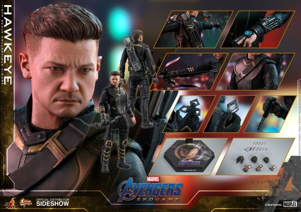 HOT TOYS | Avengers: Endgame Movie Masterpiece Actionfigur 1/6 Hawkeye 30 cm