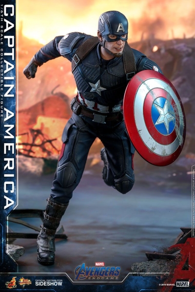 HOT TOYS | Avengers: Endgame Movie Masterpiece Actionfigur 1/6 Captain America 31 cm