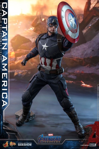 HOT TOYS | Avengers: Endgame Movie Masterpiece Actionfigur 1/6 Captain America 31 cm