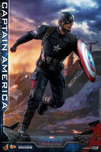 HOT TOYS | Avengers: Endgame Movie Masterpiece Actionfigur 1/6 Captain America 31 cm