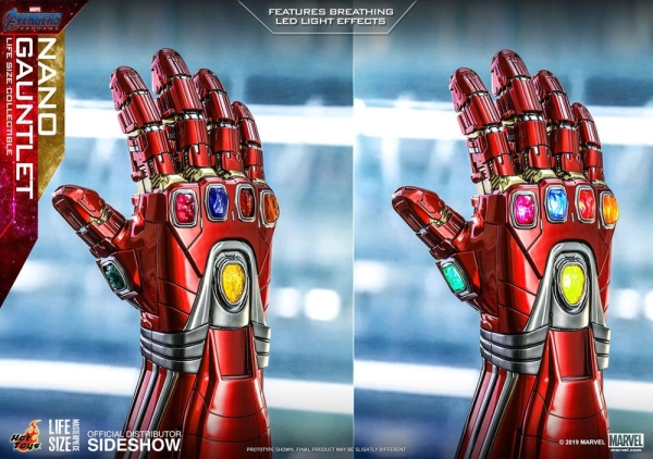 HOT TOYS | Avengers: Endgame Life-Size Masterpiece Replik 1/1 Nano Gauntlet 52 cm