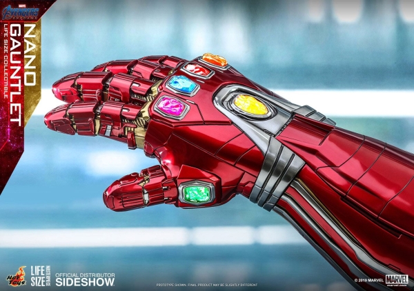 HOT TOYS | Avengers: Endgame Life-Size Masterpiece Replik 1/1 Nano Gauntlet 52 cm