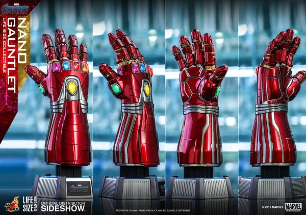 HOT TOYS | Avengers: Endgame Life-Size Masterpiece Replik 1/1 Nano Gauntlet 52 cm