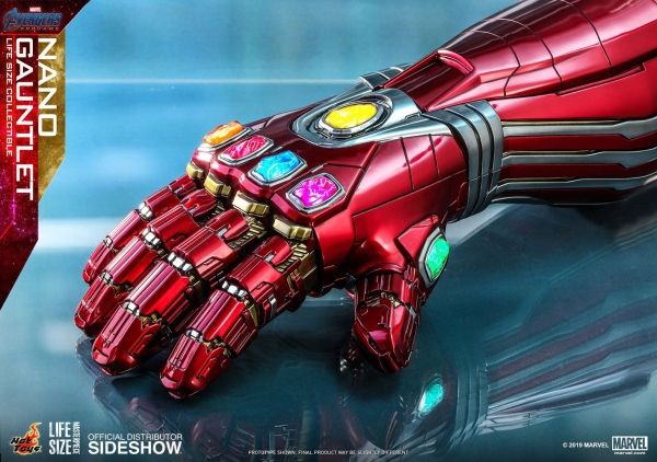 HOT TOYS | Avengers: Endgame Life-Size Masterpiece Replik 1/1 Nano Gauntlet 52 cm