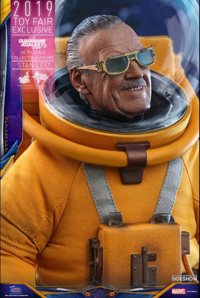 HOT TOYS - Guardians of the Galaxy Vol. 2 MM Actionfigur 1/6 -  Stan Lee - 2019 Toy Fair Exclusive