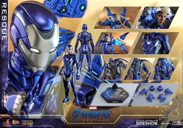 HOT TOYS | Avengers: Endgame Movie Masterpiece Series Diecast Actionfigur 1/6 Rescue (Pepper Potts) 31 cm
