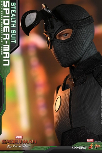 HOT TOYS | Spider-Man: Far From Home Movie Masterpiece Actionfigur 1/6 Spider-Man (Stealth Suit) 29 cm