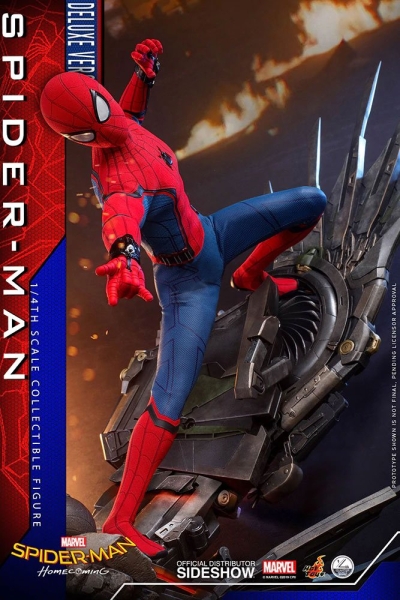 HOT TOYS | Spider-Man: Homecoming Quarter Scale Series Actionfigur 1/4 Spider-Man Deluxe Version 44 cm