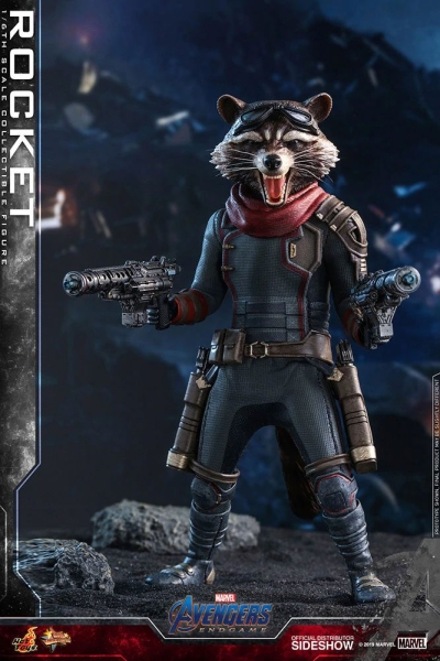 HOT TOYS | Avengers: Endgame Movie Masterpiece Actionfigur 1/6 Rocket 16 cm
